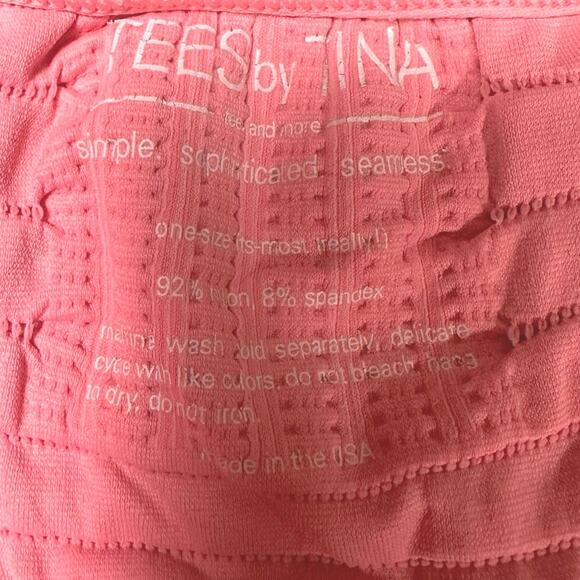 Tees by Tina Light Pink / Peach Dress - Picture 3 of 4